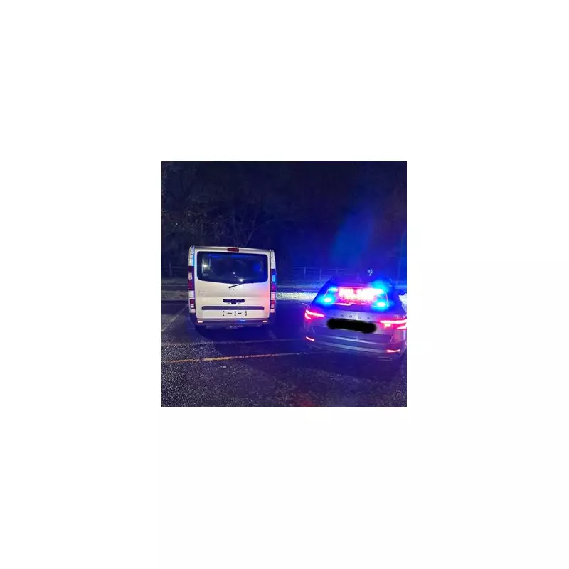 Five Arrested After Stolen Van with Drugs and Weapons Found at M6 Services