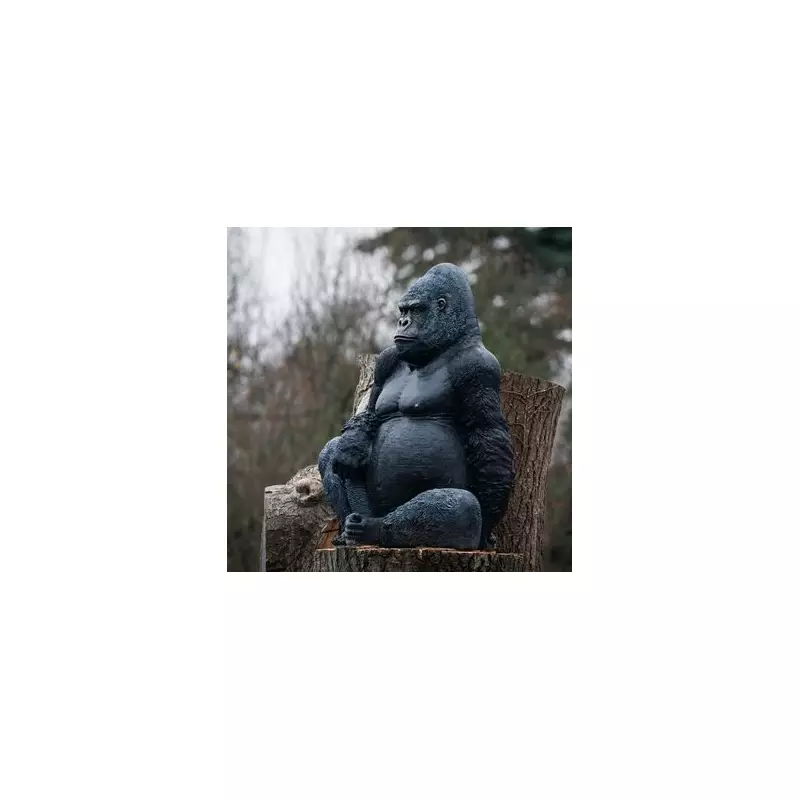 Gorilla Statue Mystery Solved: Wiltshire Canal's Birthday Gift Raises £250