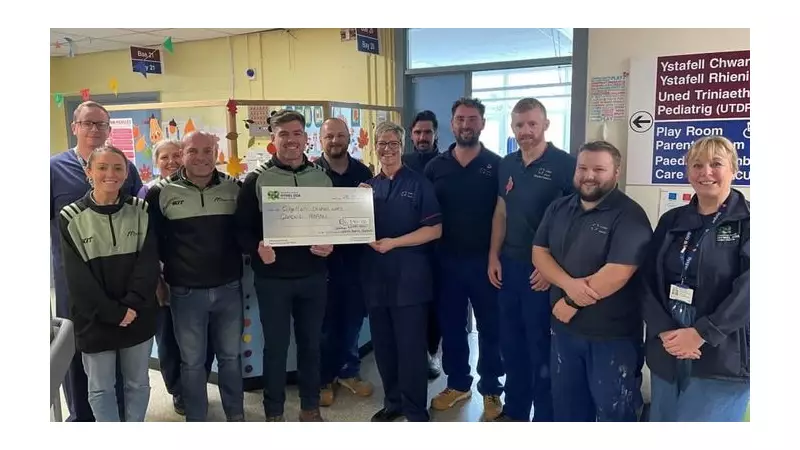 Hospital Staff Summit Welsh Peaks, Raising £6,390 for Children's Ward