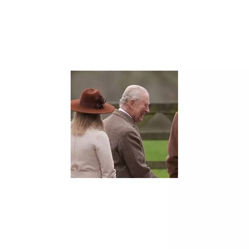 King Charles Greets Crowds at Sandringham Church on December 28