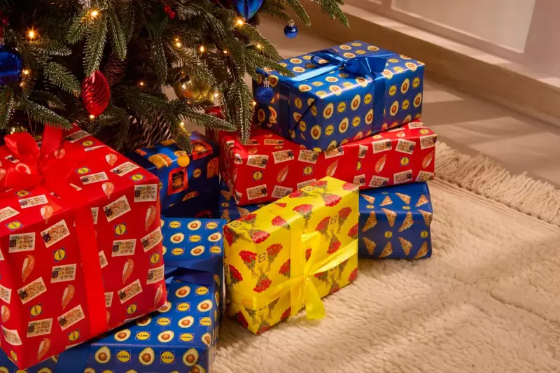 Lidl's 'Lidl Wrapped' Reveals UK's Top Buys on Festive Paper
