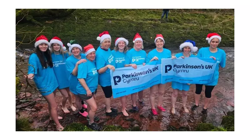 Llangadog's Icy Plunge Raises £1,400+ for Parkinson's UK