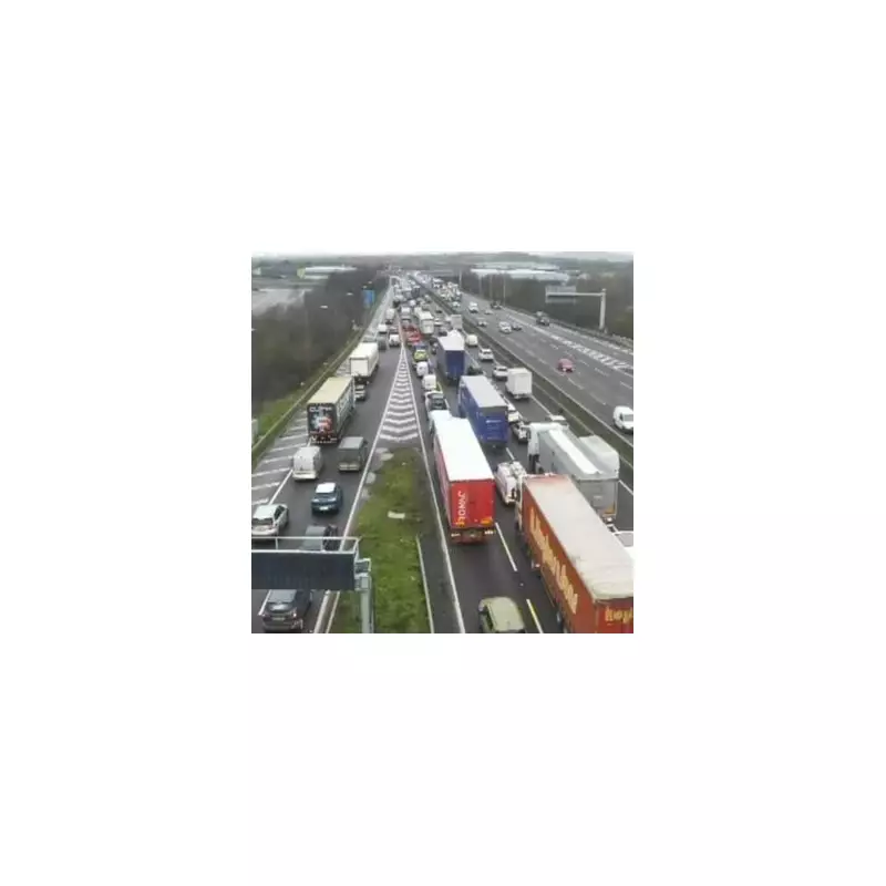 M6 chaos: 40-minute delays after police incident near Birmingham