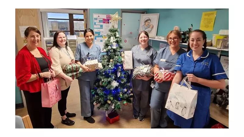 Maternity Staff's 45-Minute Gift Drive for Domestic Abuse Survivors