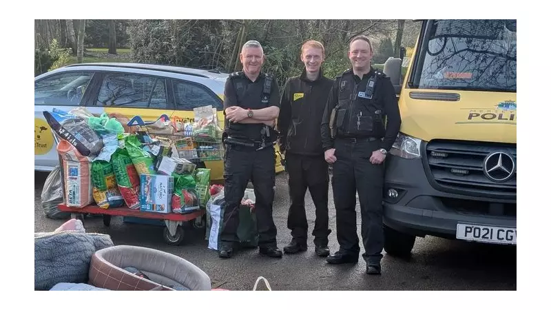 Merseyside Police Deliver Christmas Joy to Huyton Dog's Trust