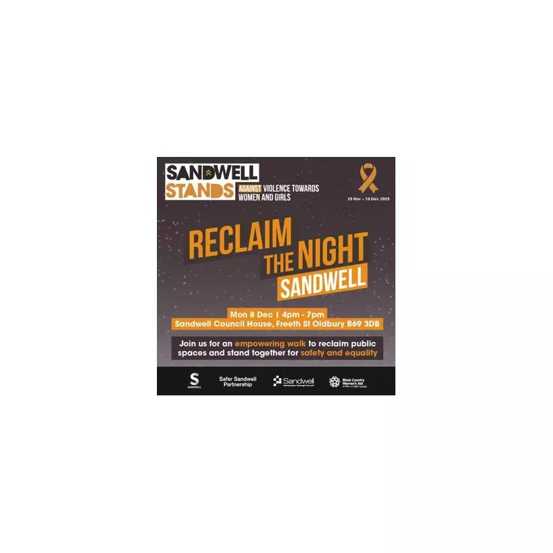 Oldbury Night Walk Unites Community Against Gender-Based Violence on Dec 8
