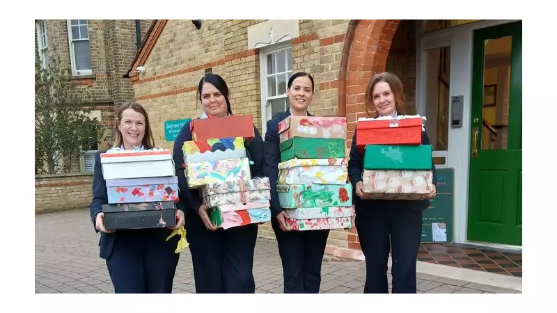 Seymour House Shoeboxes Bring Hope to Essex Families in Crisis