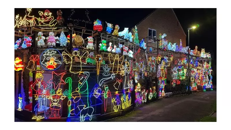 South Cerney Family's Festive Lights Raise Over £8,350 for Sue Ryder Hospice