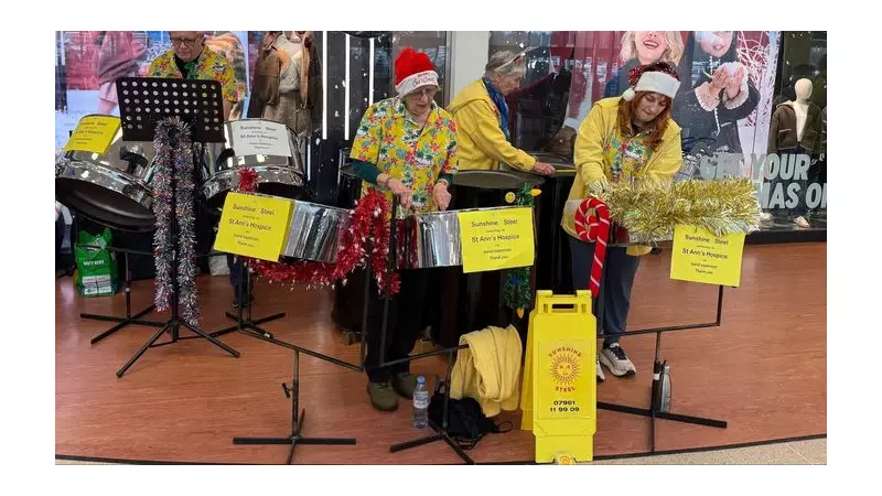 Sunshine Steel Band's Festive Fundraising for Moya Cole Hospice