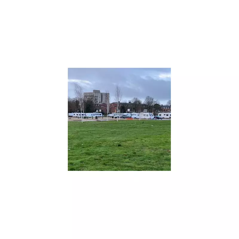 Travellers' Perry Barr Park Encampment Sparks Council Criticism