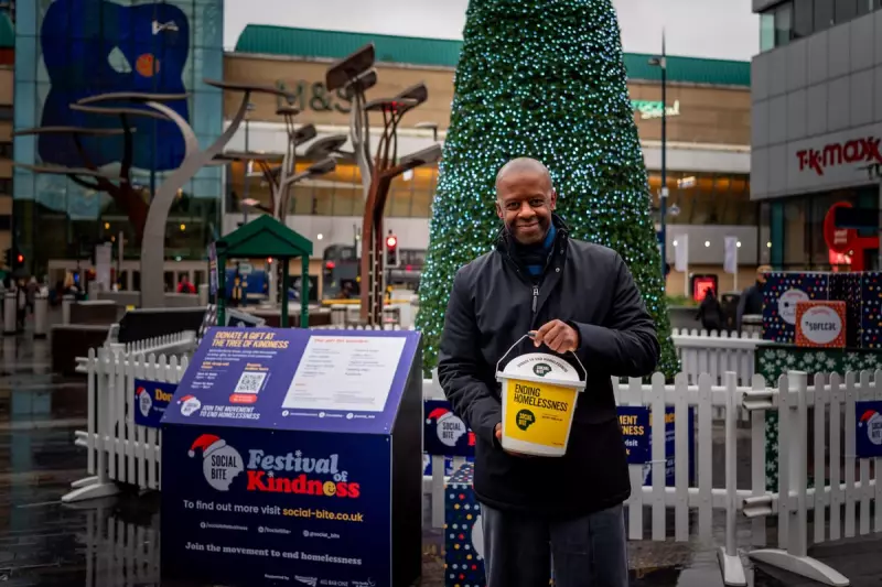 Trigger Point Star Adrian Lester Backs Birmingham Charity Drive at New Street