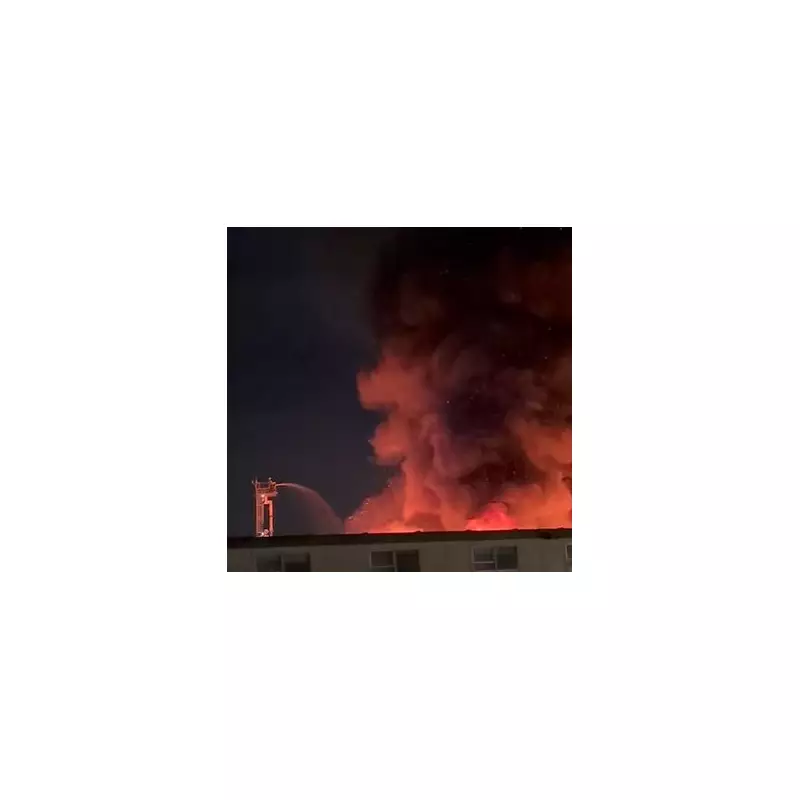 Walsall Fireworks Blaze: 55 Firefighters Tackle Explosions at Industrial Estate