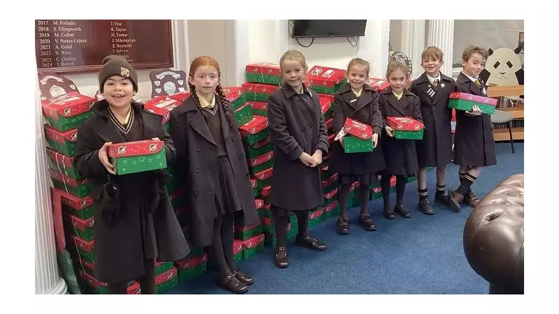 Warley School's Christmas Shoebox Appeal Sends 162 Gifts Worldwide