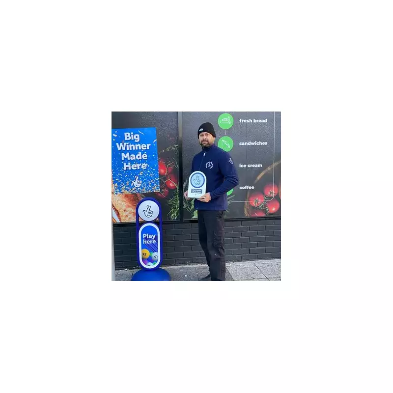 West Bromwich Shop Owner Wins £2k Lottery Prize Without Buying a Ticket