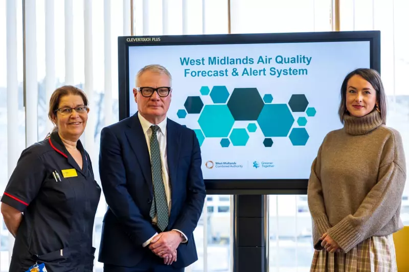 West Midlands Launches Free Air Pollution Alert System to Tackle Health Crisis