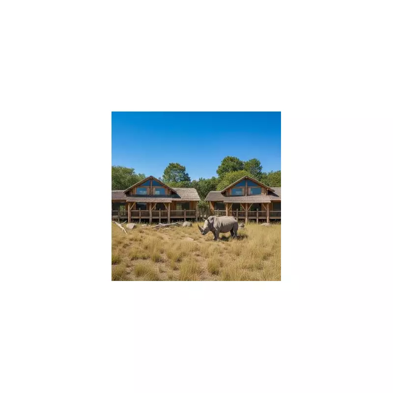 West Midlands Safari Park to Open 8 New Lodges for Giraffes & Rhinos