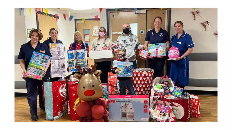 Wisbech Boy, 7, Battling Illness Delivers Hundreds of Christmas Gifts to Hospital