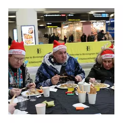 Birmingham New Street Serves Christmas Dinner to 100+ in Need