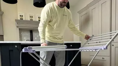 Heated Airer Dries Laundry for 6p an Hour in £44 Winter Sale