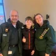 12-year-old hero saves mum's life after she faints at wheel on A40