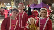 8-Year-Old Brain Tumour Survivor Raises £2k in London Santa Run