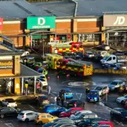 Air Ambulance Deployed to Swansea Retail Park After Two Trapped in Crash