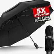 Amazon's 'Strongest' Umbrella Withstands 70mph Winds & Has Lifetime Guarantee