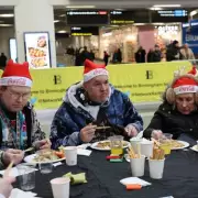 Birmingham New Street Serves Christmas Dinner to 100+ in Need