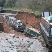 Canal Sinkhole Swallows Narrowboats in Whitchurch, Prompting Major Incident