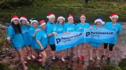 Llangadog's Icy Plunge Raises £1,400+ for Parkinson's UK