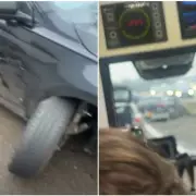 M42 Crash: Couple 'Lucky to Be Alive' After Lorry Smashes Into Their Car