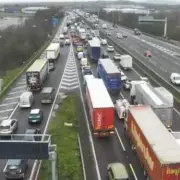 M6 chaos: 40-minute delays after police incident near Birmingham