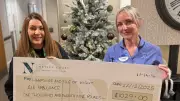 Netley Court Care Home Raises £1,029 for Air Ambulance Aftercare
