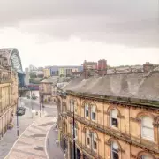 Newcastle Studio Flat with 'Floating' Bed Pod Listed for £199,000