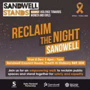 Oldbury Night Walk Unites Community Against Gender-Based Violence on Dec 8