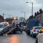 Six Cars Towed in Birmingham Crackdown on Untaxed Vehicles