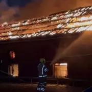 Walsall Fireworks Blaze: 55 Firefighters Battle Storage Unit Inferno