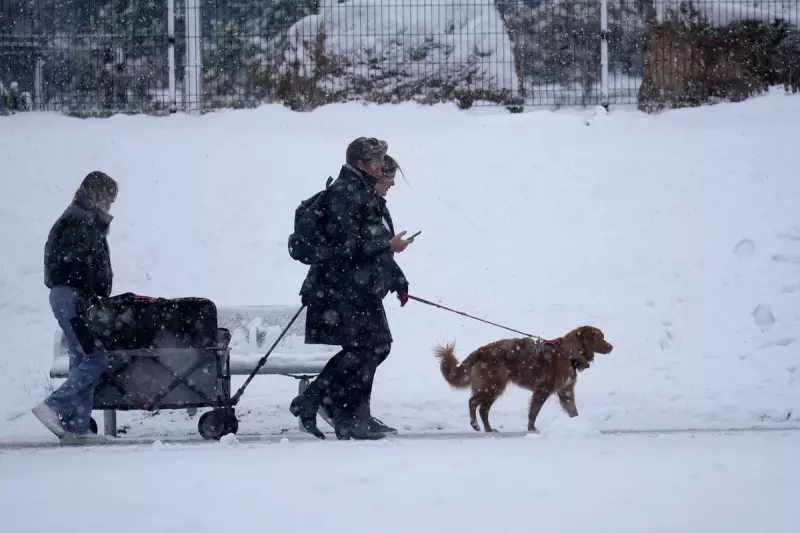 Amber Alert: 13-Hour Snow Warning for West Midlands, 5 Inches Likely