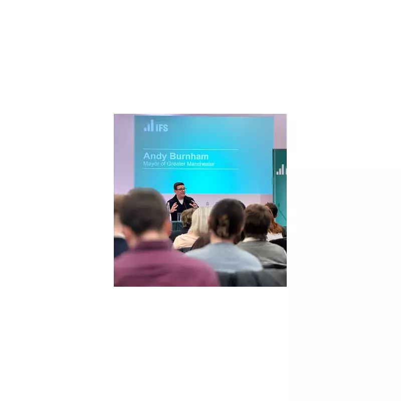 Andy Burnham's 'Manchesterism' Plan Aims to Reindustrialise the North