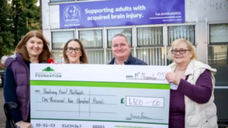 Barratt Homes Donates £1,500 to Headway East Northants Brain Injury Charity