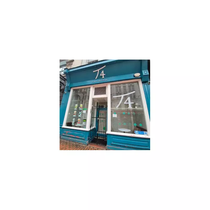 Birmingham's New Street T4 Tea Shop Mysteriously Bolted Shut Amid Area Revamp