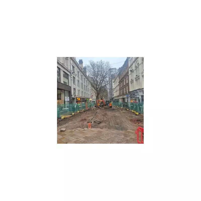 Birmingham's New Street Undergoes Major Pedestrian-Focused Transformation