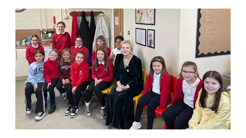 Blaengwawr Primary's Past Pupil Donna Ockenden Returns, Inspires with £1k Donation