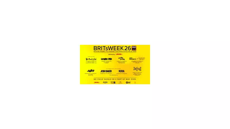 BRITs Week 2026 Lineup Unveiled: Intimate Gigs for War Child Across UK