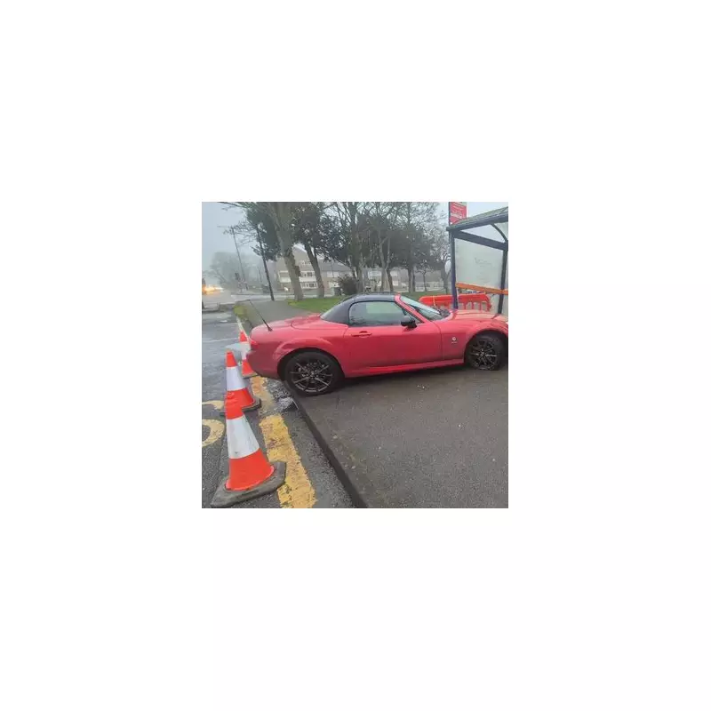 Car Crashes into Sutton Coldfield Bus Stop: No Injuries Reported