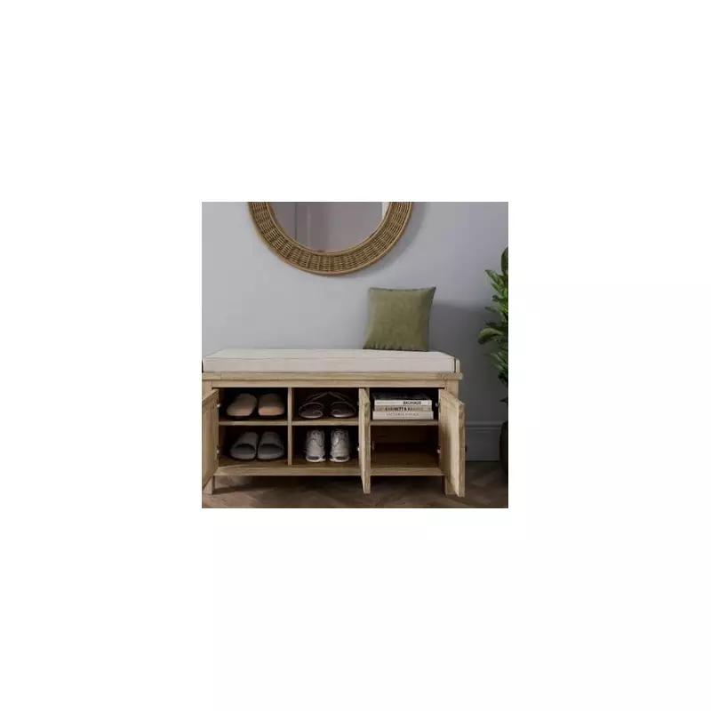 Dunelm's £199 Hallway Bench: The Smart Storage Solution for Clutter-Free Homes