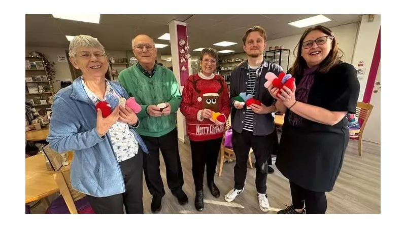 East Cheshire Hospice Knitters Craft Hearts, Hats and Hope in Macclesfield