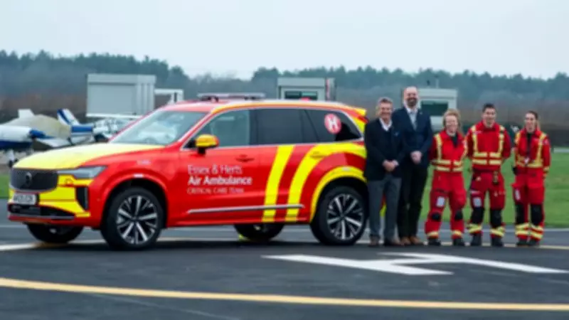 Essex & Herts Air Ambulance Unveils New Rapid Response Vehicle and Upgraded Helipad