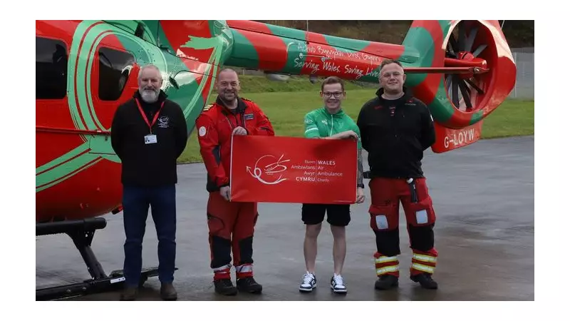 Funeral Director's 416-Mile Cycle for Wales Air Ambulance in Uncle's Memory