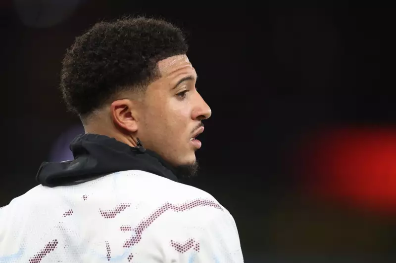 Jadon Sancho Misses Aston Villa vs Everton Due to Illness